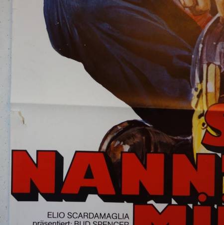 They called him Bulldozer original release german movie poster